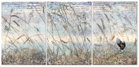 'The gentle landing' (triptych)