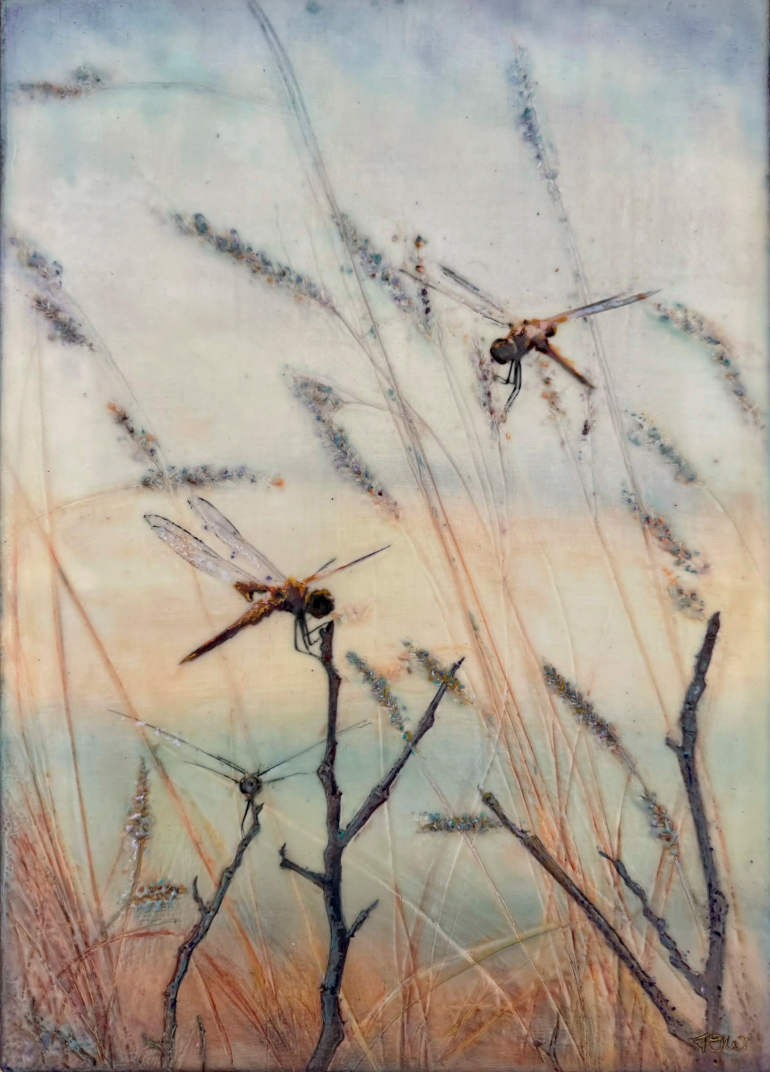 breathingthewilddragonflypainting