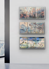 'The bee and the storm' (triptych)