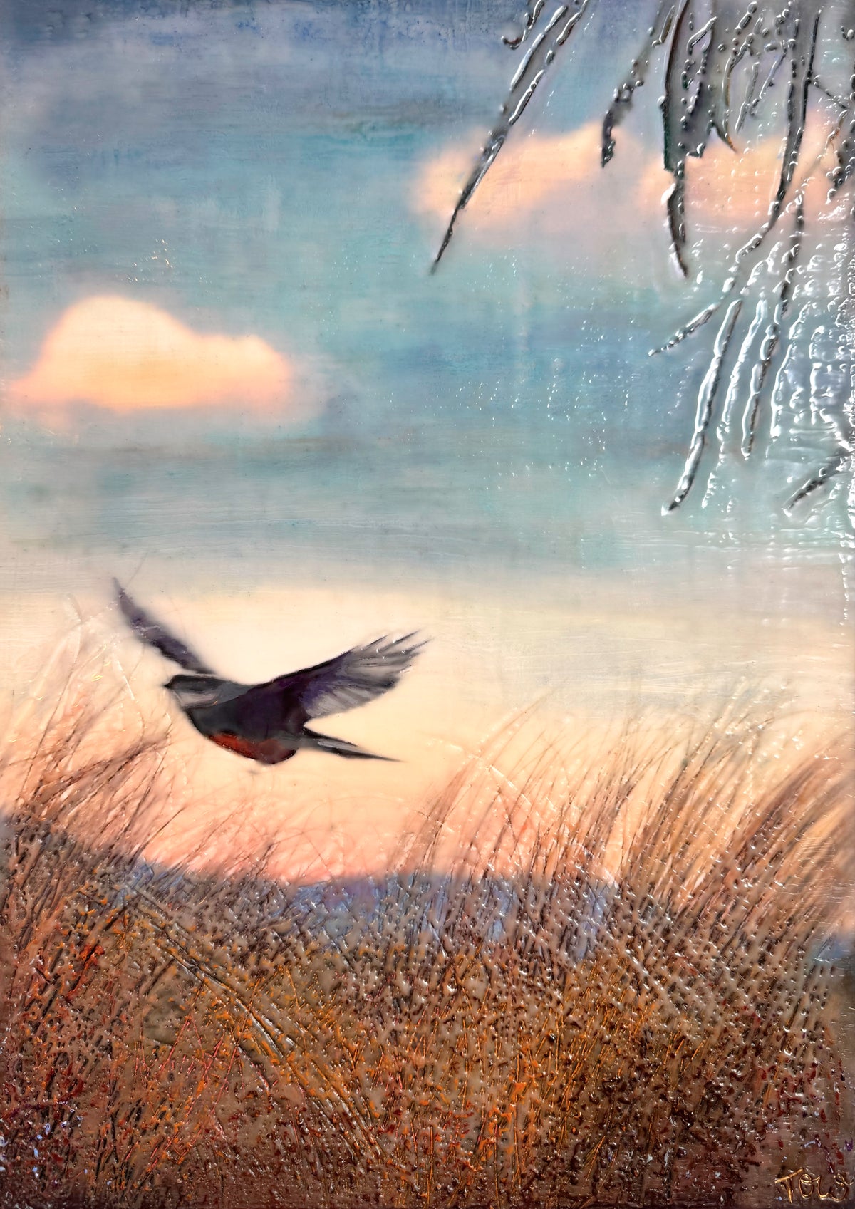 'The Twilight Tussock' Print
