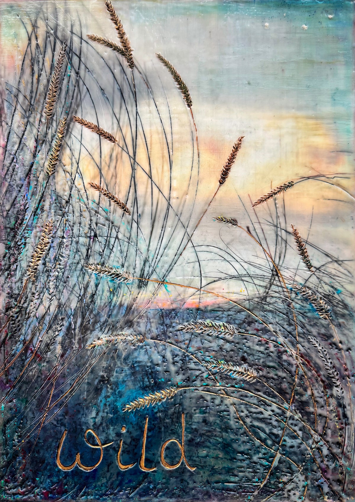 'Wild Grasses Dance & Sway' Print